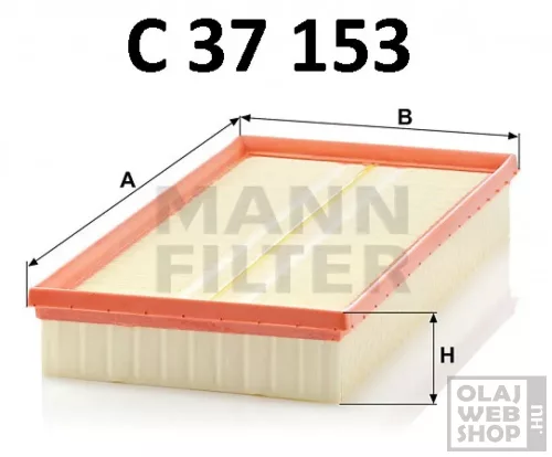 Mann-Filter levegőszűrő C37153