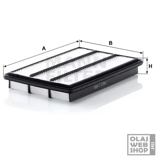 Mann-Filter levegőszűrő C3766