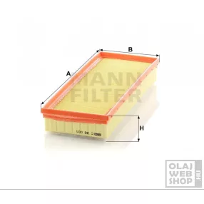 Mann-Filter levegőszűrő C38001