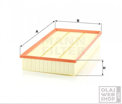 Mann-Filter levegőszűrő C38002