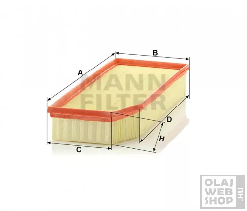 Mann-Filter levegőszűrő C38145