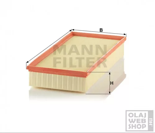 Mann-Filter levegőszűrő C39002