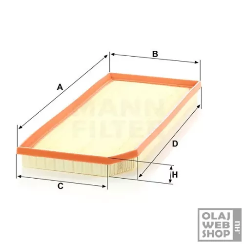 Mann-Filter levegőszűrő C41002
