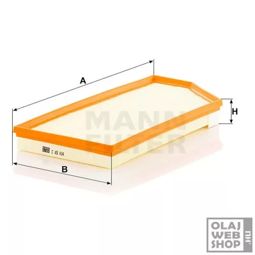 Mann-Filter levegőszűrő C45004