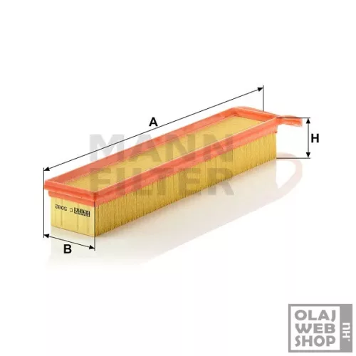 Mann-Filter levegőszűrő C 5082