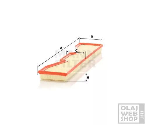 Mann-Filter levegőszűrő C61002