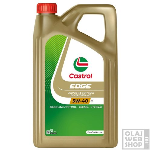 Castrol EDGE M 5W-40 motorolaj 5L