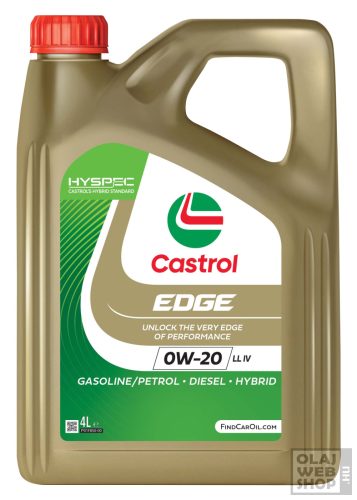 Castrol EDGE LL IV 0W-20 motorolaj 4L