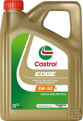 Castrol EDGE S 5W-50 motorolaj 4L NR