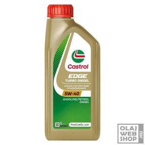 Castrol EDGE Turbo Diesel 5W-40 motorolaj 1L