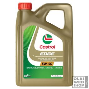 Castrol EDGE 5W-40 motorolaj 4L