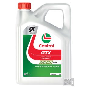 Castrol GTX A3/B4 10W-40 motorolaj 4L