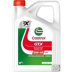Castrol GTX A3/B3 15W-40 motorolaj 4L