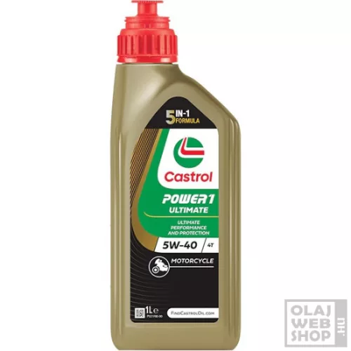 Castrol Power1 Ultimate 4T 5W-40 motorkerékpár olaj 1L