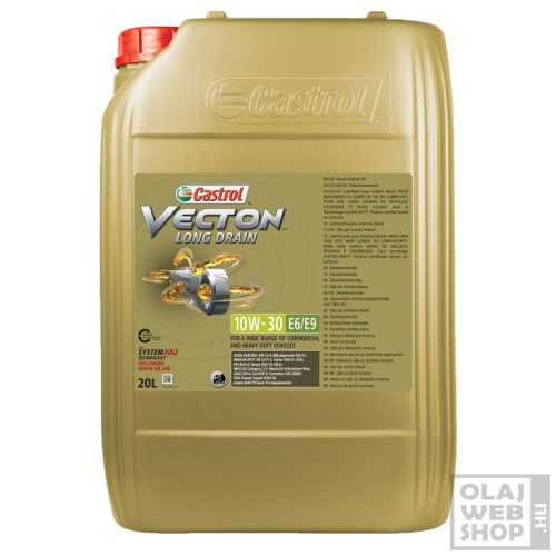 Castrol Vecton Long Drain E6/E9 10W-30 teherautó motorolaj 20L