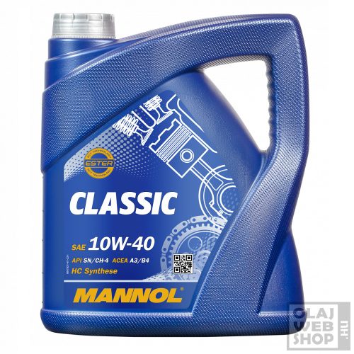 Mannol 7501 CLASSIC 10W-40 motorolaj 4L