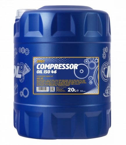 Mannol 2901 COMPRESSOR OIL ISO 46 kompresszorolaj 20L
