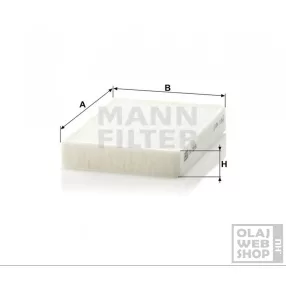 Mann-Filter pollenszűrő CU1519