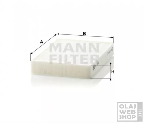 Mann-Filter pollenszűrő CU1519