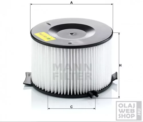 Mann-Filter pollenszűrő CU1738