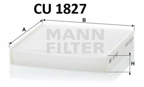 Mann-Filter pollenszűrő CU1827