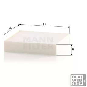 Mann-Filter pollenszűrő CU1830