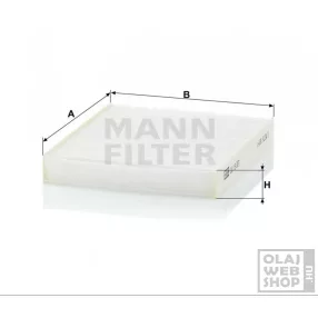 Mann-Filter pollenszűrő CU19001
