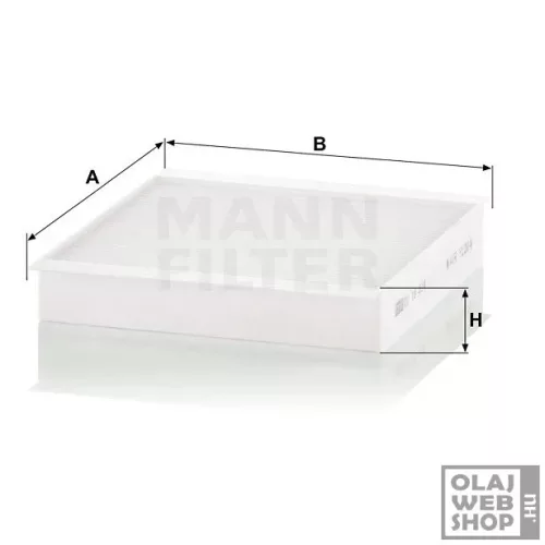 Mann-Filter pollenszűrő CU 19 014