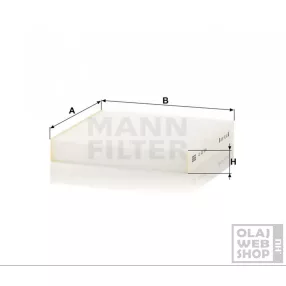 Mann-Filter pollenszűrő CU20006