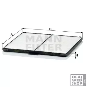 Mann-Filter pollenszűrő CU2012