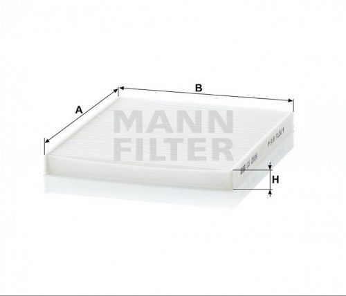 Mann-Filter pollenszűrő CU2026