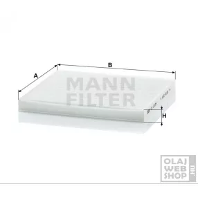 Mann-Filter pollenszűrő CU2035