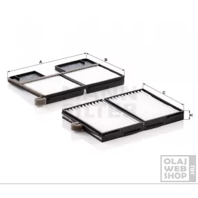 Mann-Filter pollenszűrő CU21001-2