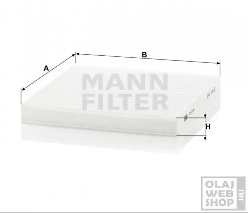 Mann-Filter pollenszűrő CU2132