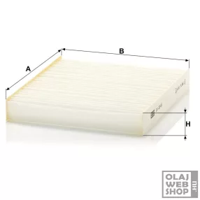 Mann-Filter pollenszűrő CU 2145