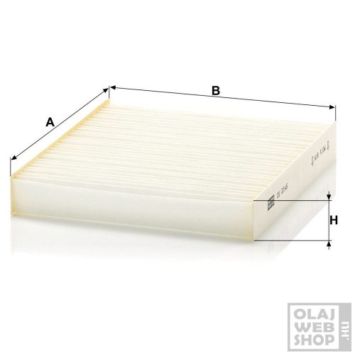 Mann-Filter pollenszűrő CU 2145