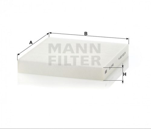 Mann-Filter pollenszűrő CU2149