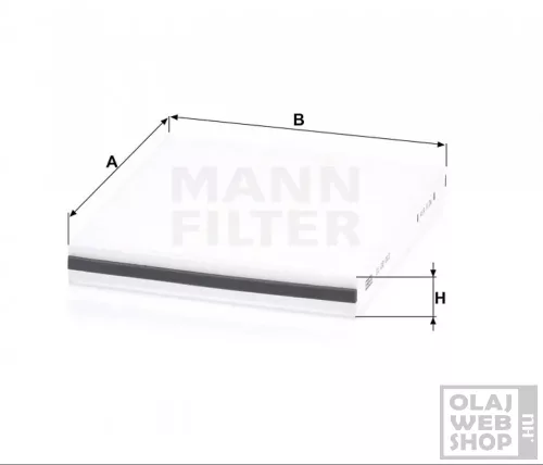 Mann-Filter pollenszűrő CU22003