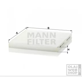 Mann-Filter pollenszűrő CU22010