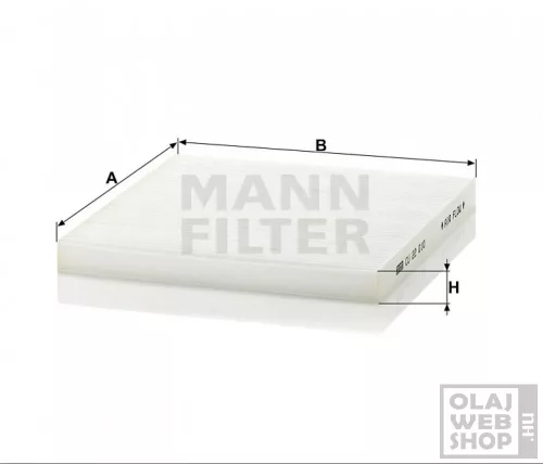 Mann-Filter pollenszűrő CU22010