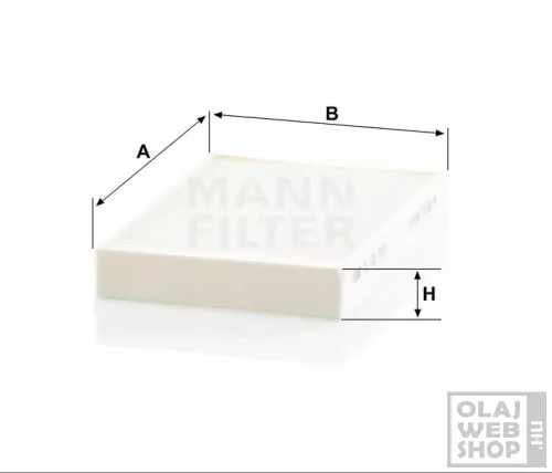 Mann-Filter pollenszűrő CU22016