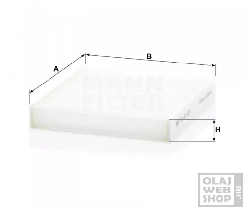 Mann-Filter pollenszűrő CU22023