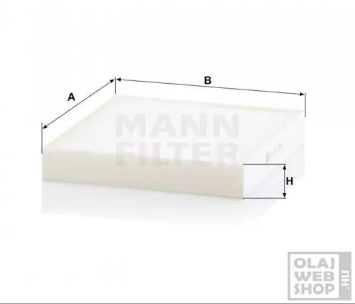 Mann-Filter pollenszűrő CU22028