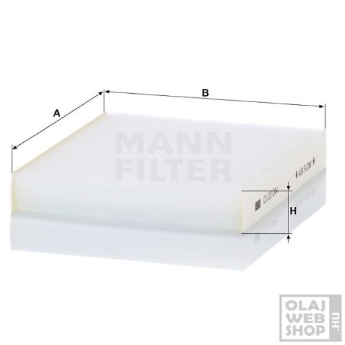 Mann-Filter pollenszűrő CU22044