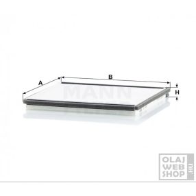 Mann-Filter pollenszűrő CU2225