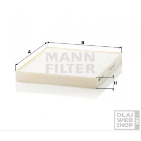 Mann-Filter pollenszűrő CU2227