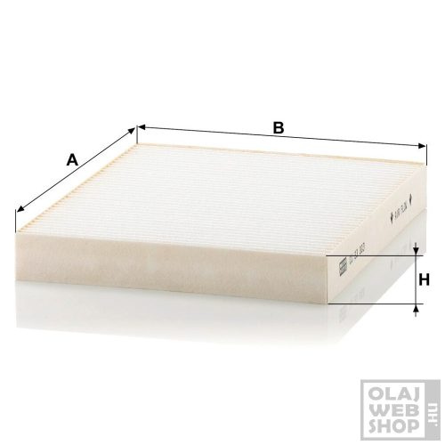 Mann-Filter pollenszűrő CU 23 003