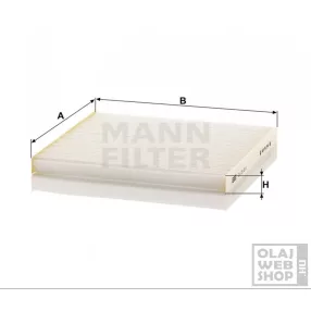 Mann-Filter pollenszűrő CU23011