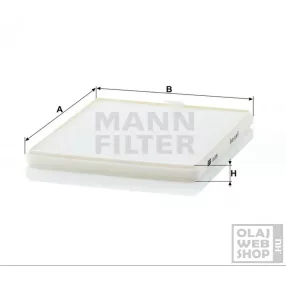 Mann-Filter pollenszűrő CU2326