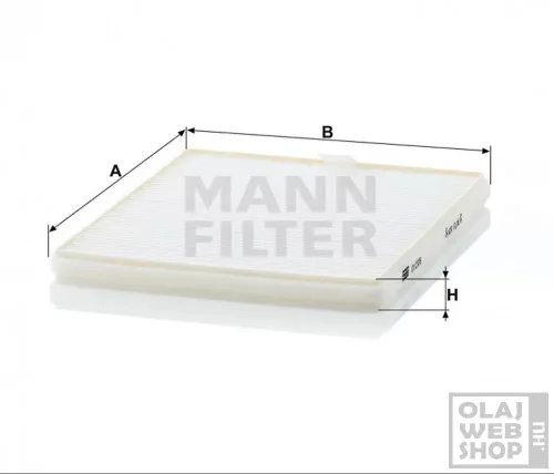 Mann-Filter pollenszűrő CU2326